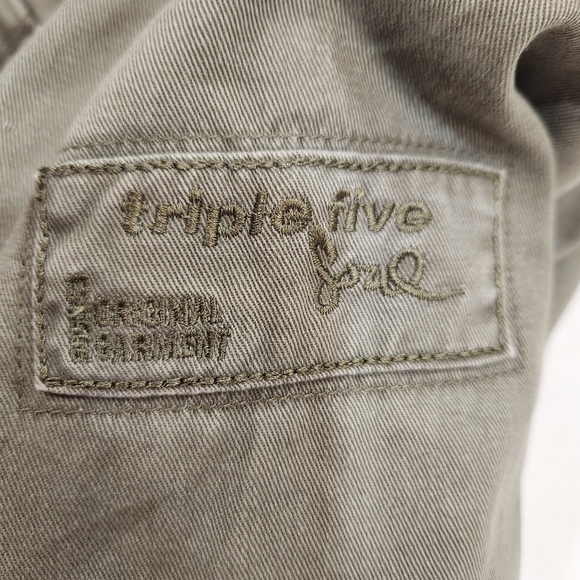 Triple Five Soul Jacket M Brown Harrington Cargo Military Utility Bomber… - Picture 5 of 16
